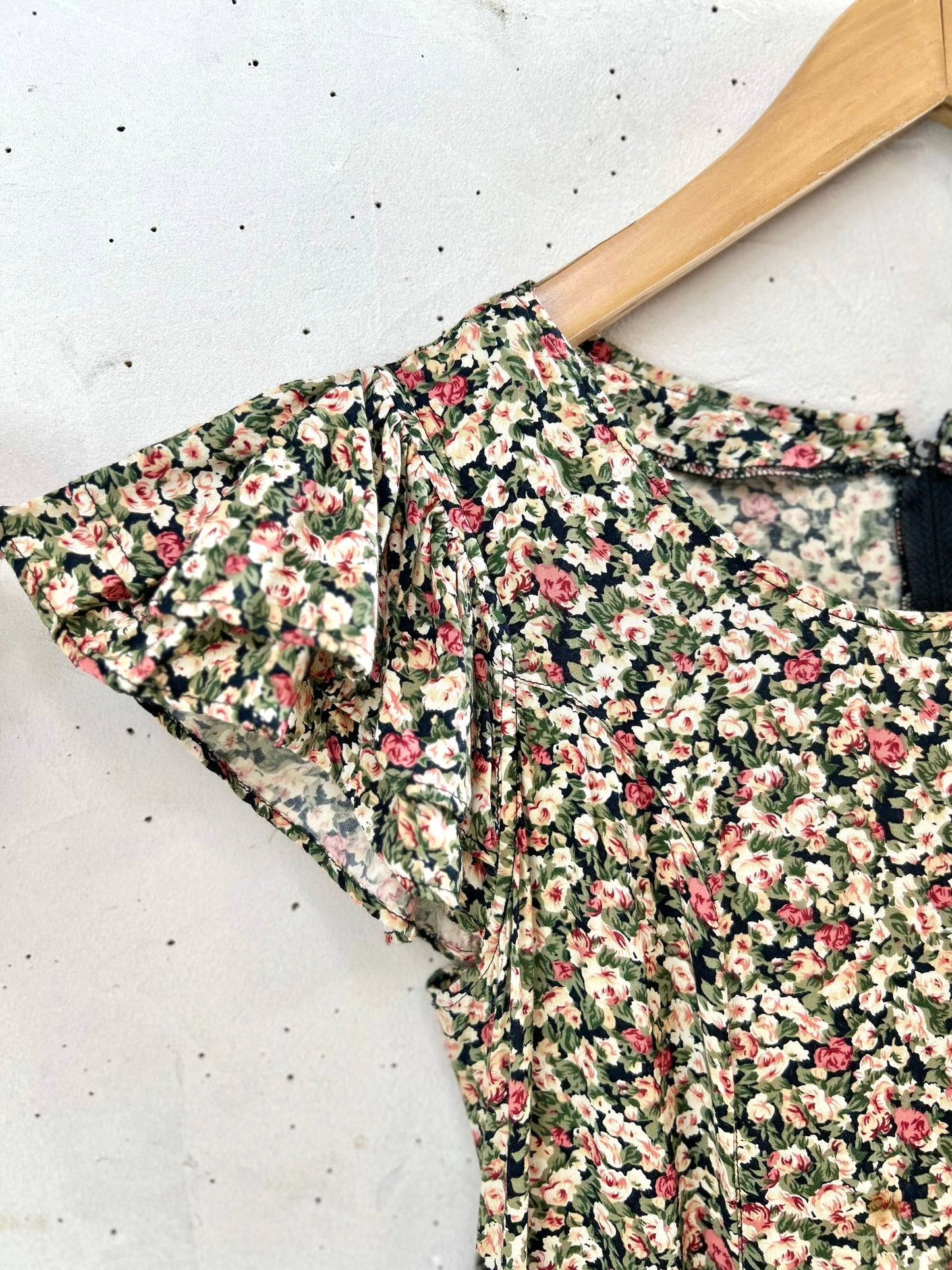 Vintage Viscose Dress  [E30245]
