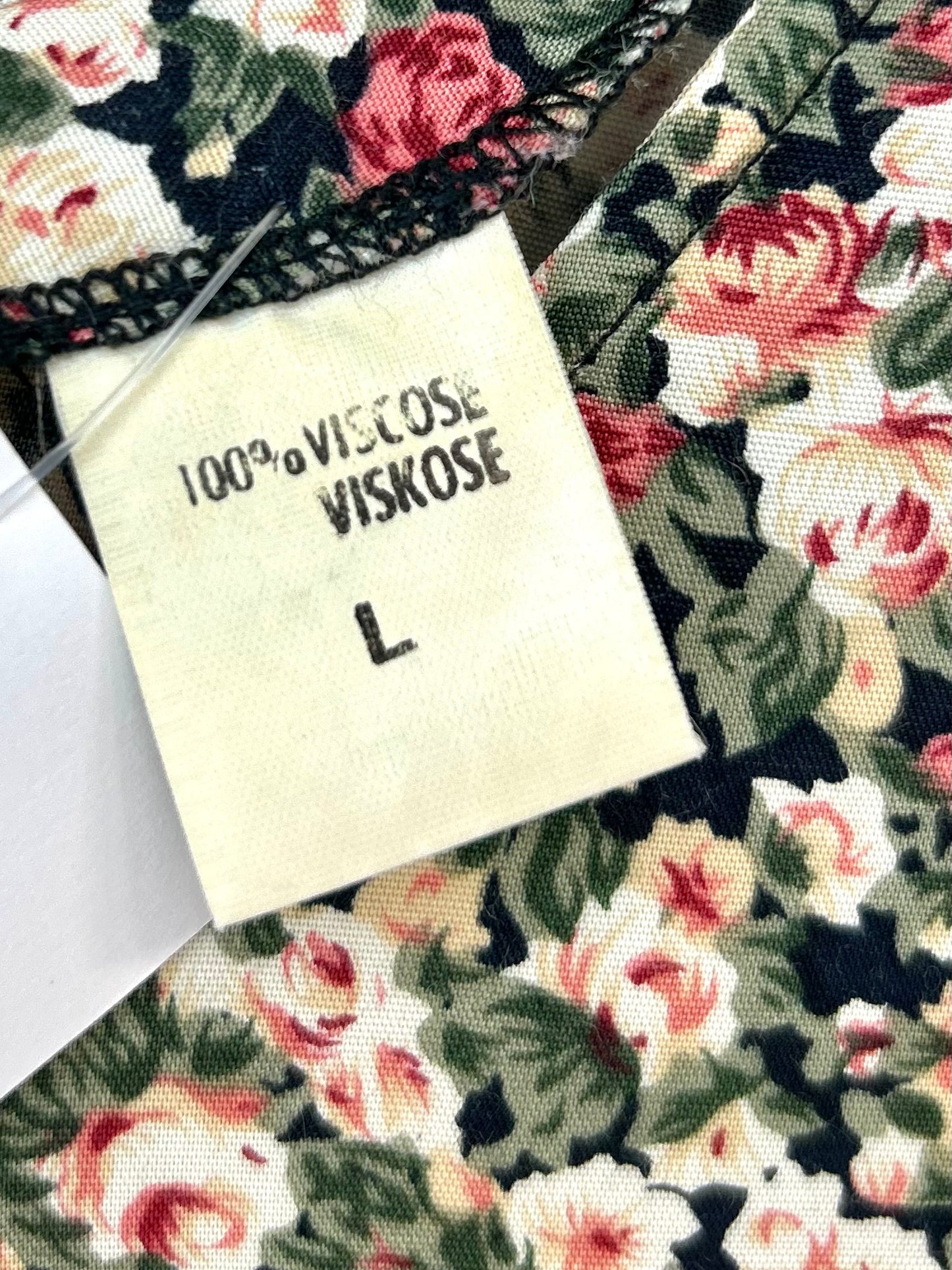 Vintage Viscose Dress  [E30245]