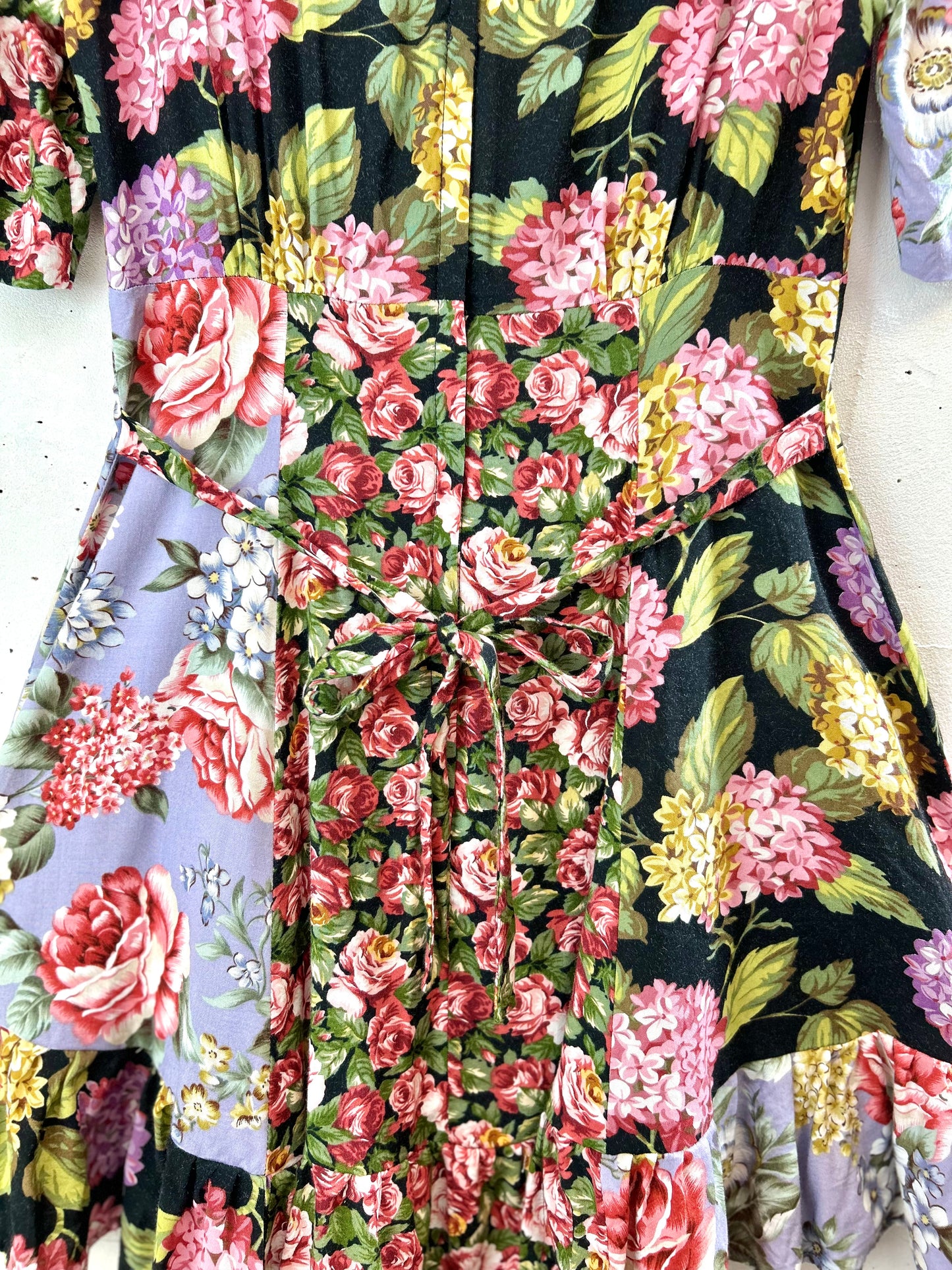 Vintage Flower Dress [F30451]