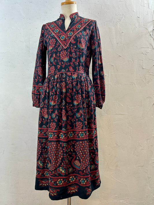 Vintage Viscose Dress [I28493]