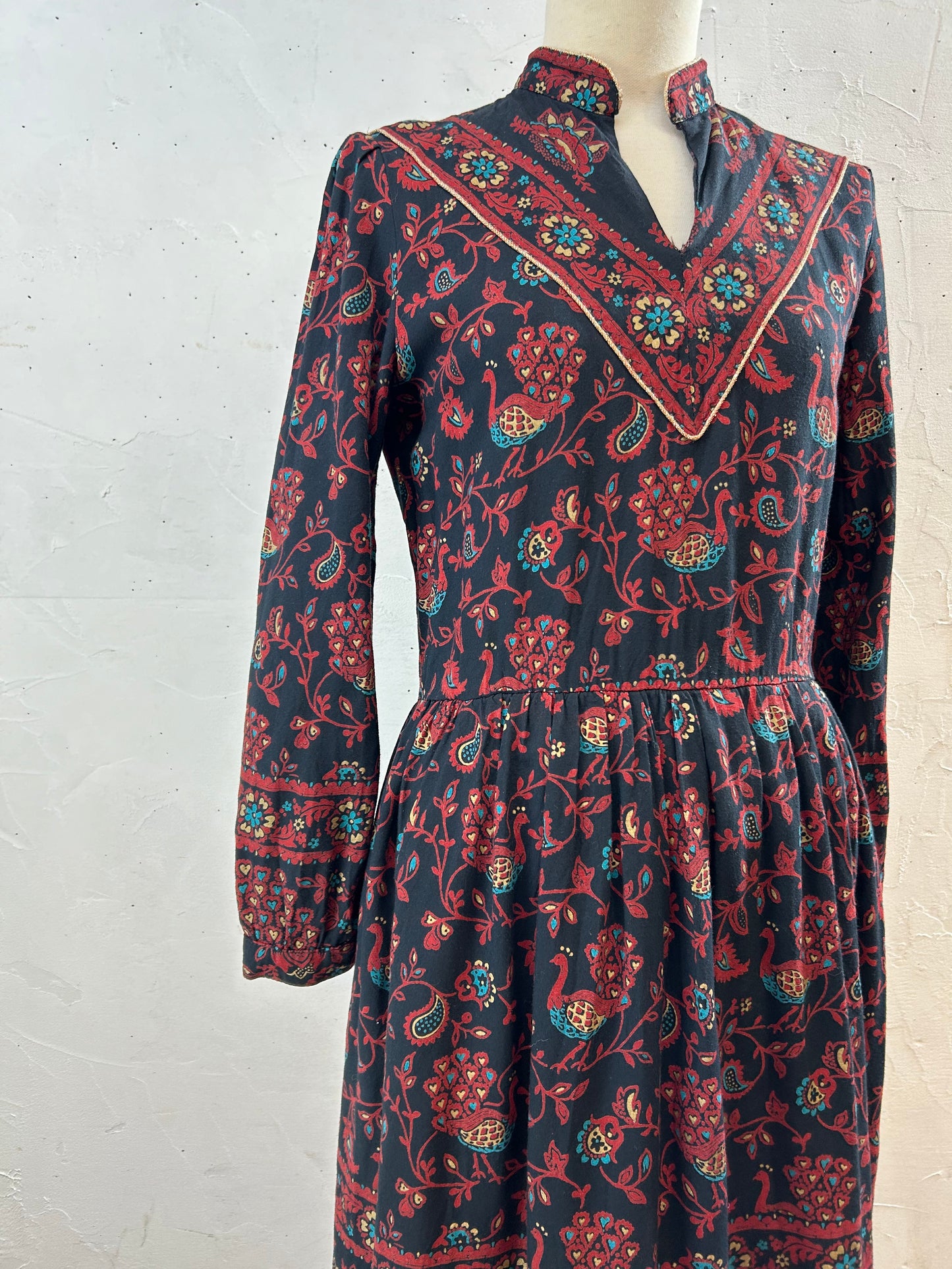 Vintage Viscose Dress [I28493]