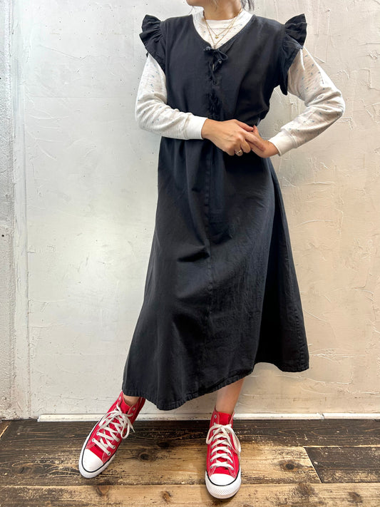 Vintage Dress MADE IN Germany 〜BURGSCHNELDER〜 [H28283]