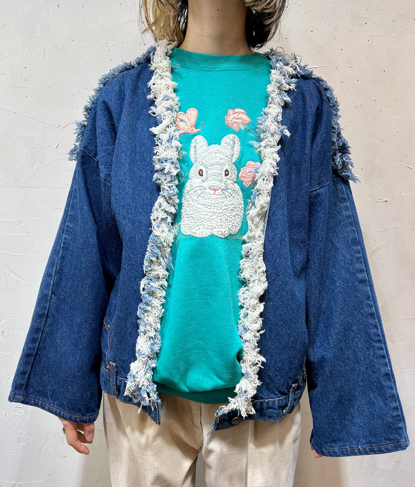 Vintage Custom Denim Jacket [A25901]