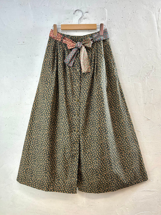 Vintage Skirt MADE IN USA [F30450]