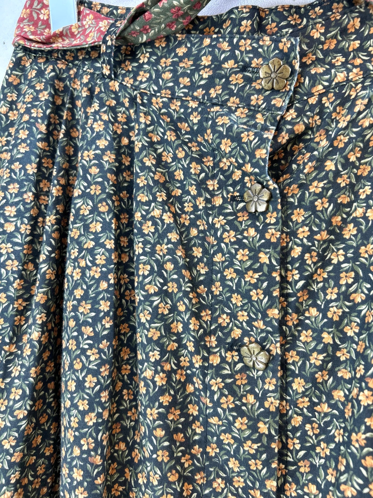 Vintage Skirt MADE IN USA [F30450]