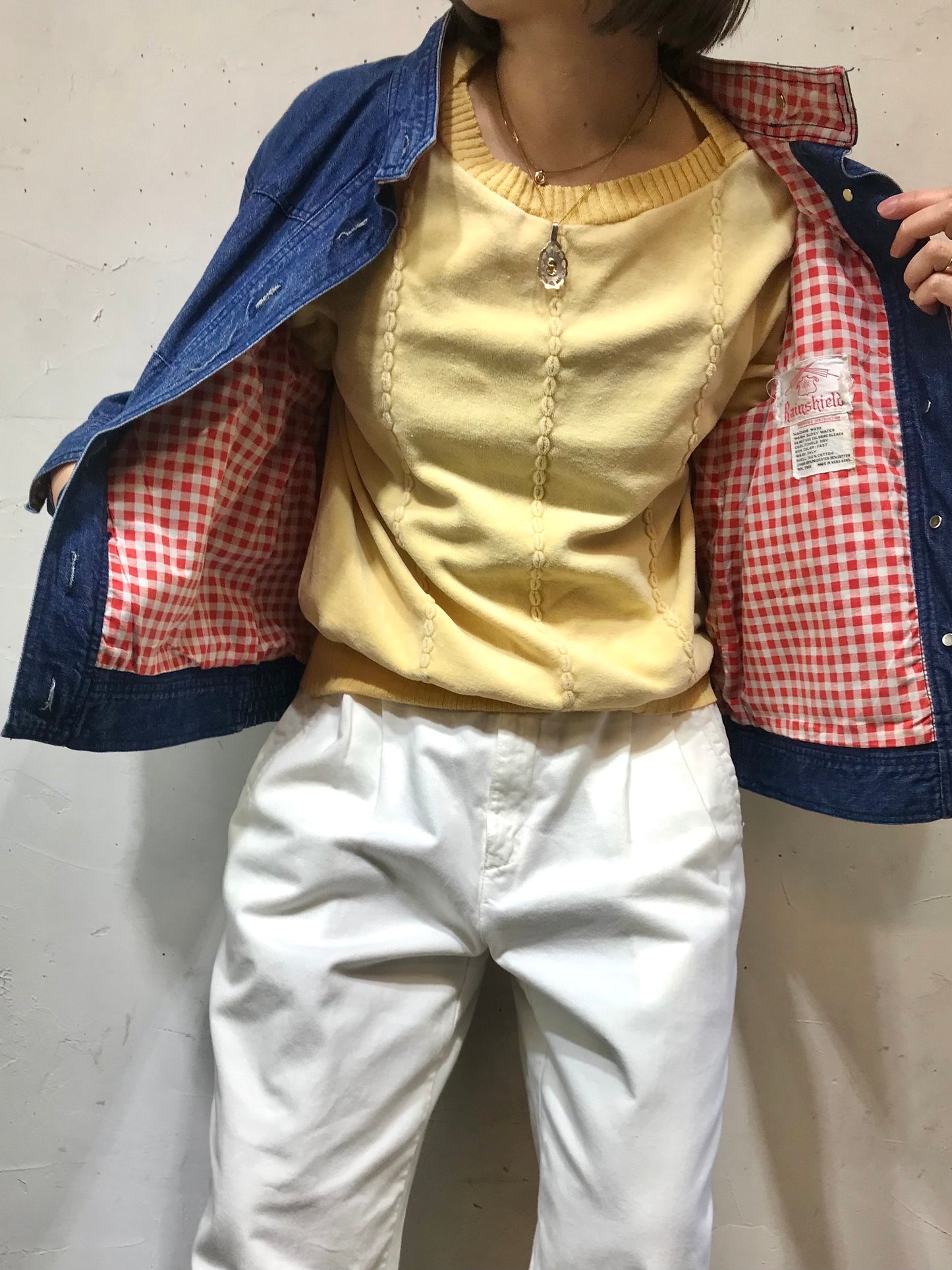 ‘70s Vintage Denim Jacket [A26111]