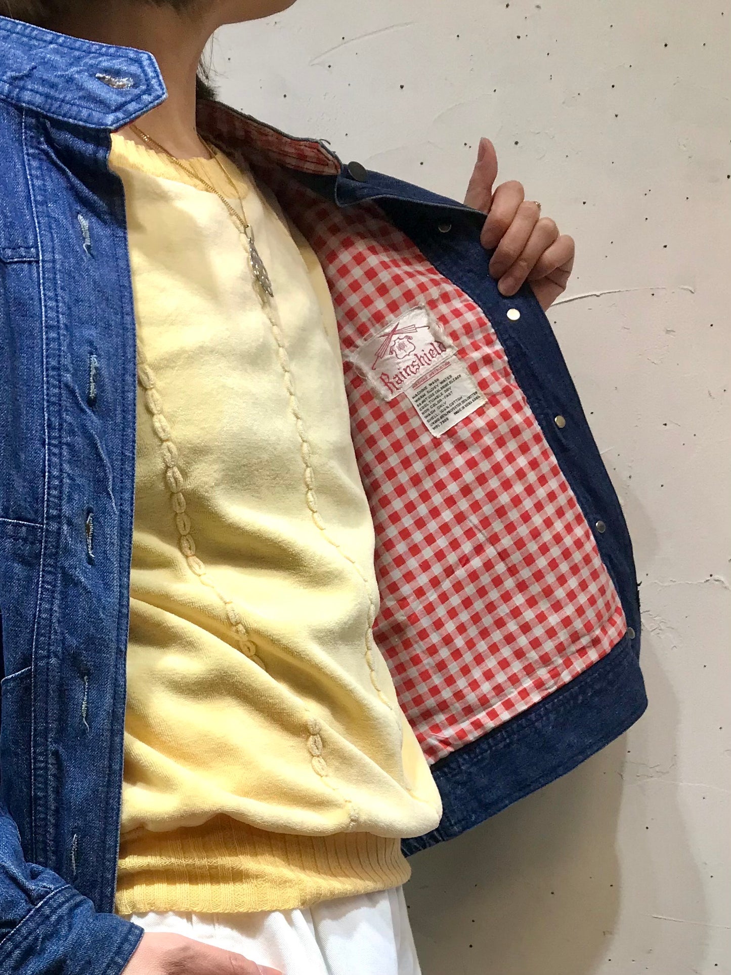 ‘70s Vintage Denim Jacket [A26111]