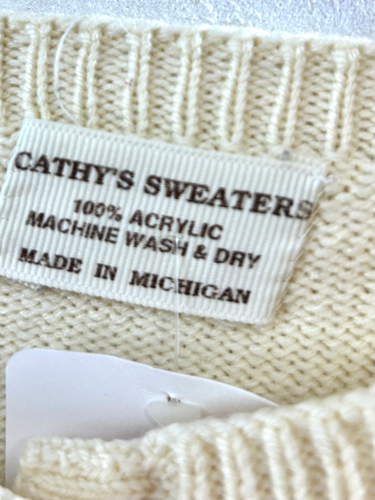 Vintage Knit Cardigan MADE IN MICHIGAN [K28936]