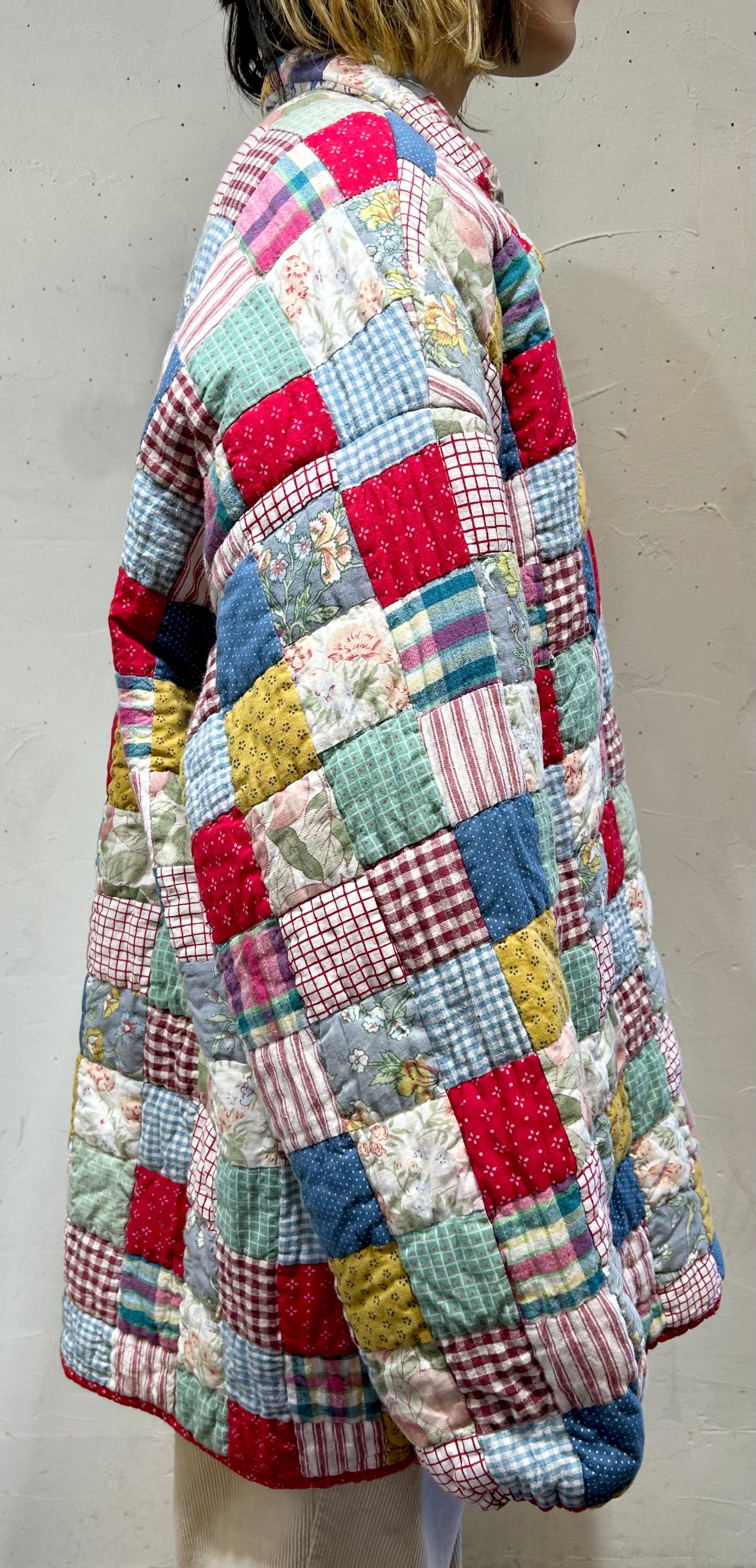 ’70s-’80s Special Vintage Patchwork Quilt Jacket [A25899]