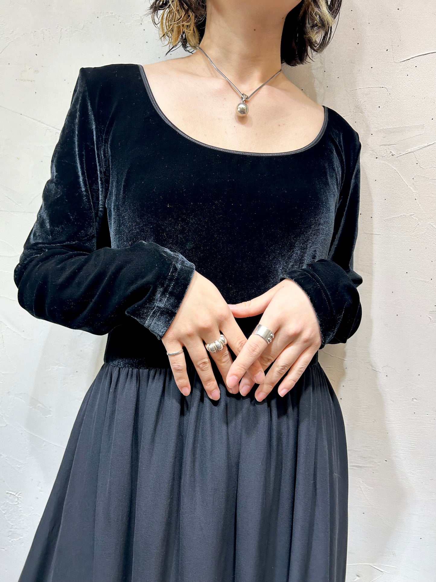 Vintage Dress 〜Laura Ashley〜 [L25707]