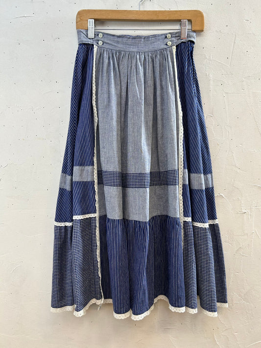 Vintage Cotton Skirt [J28718]