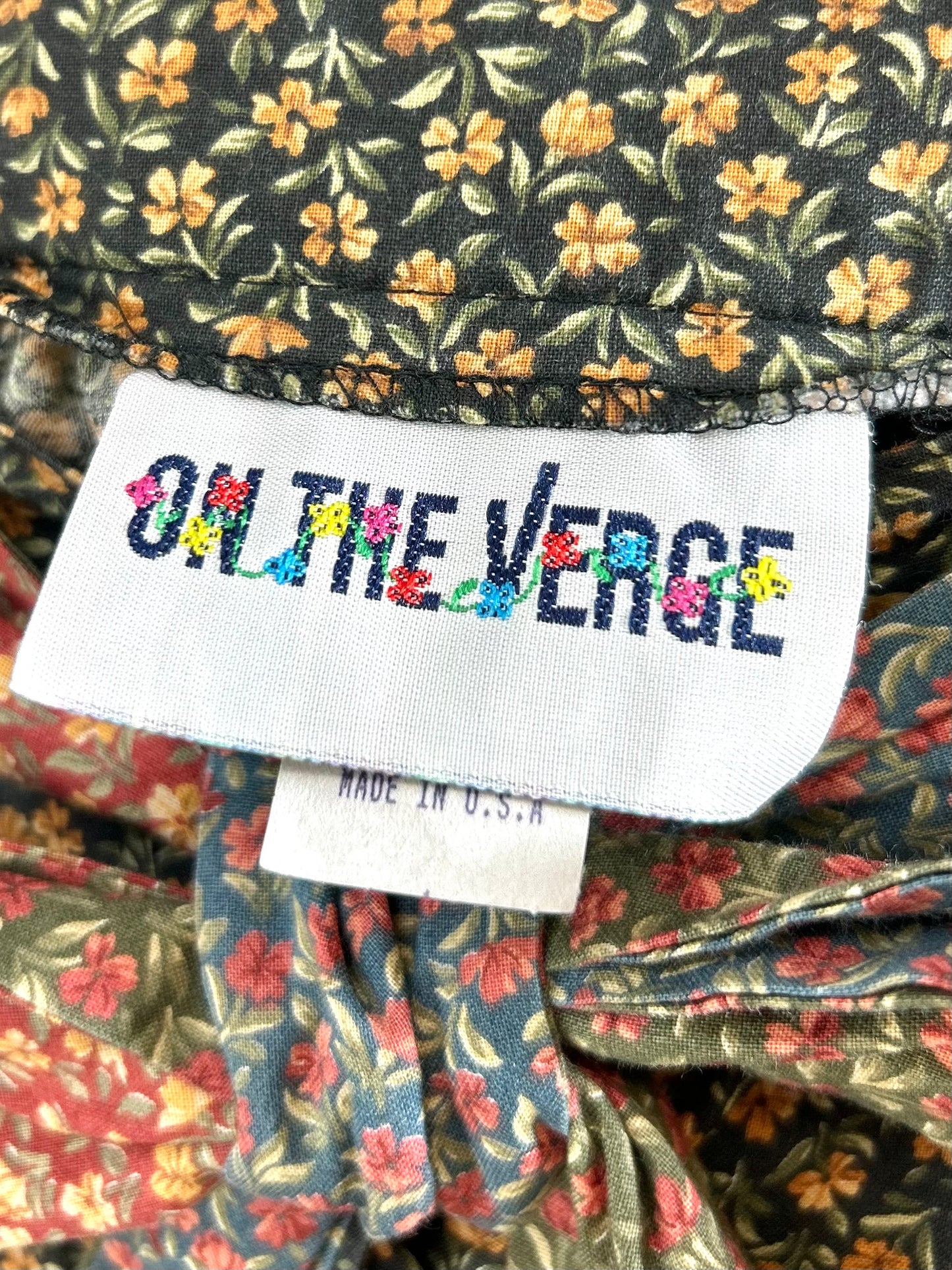 Vintage Skirt MADE IN USA [F30450]