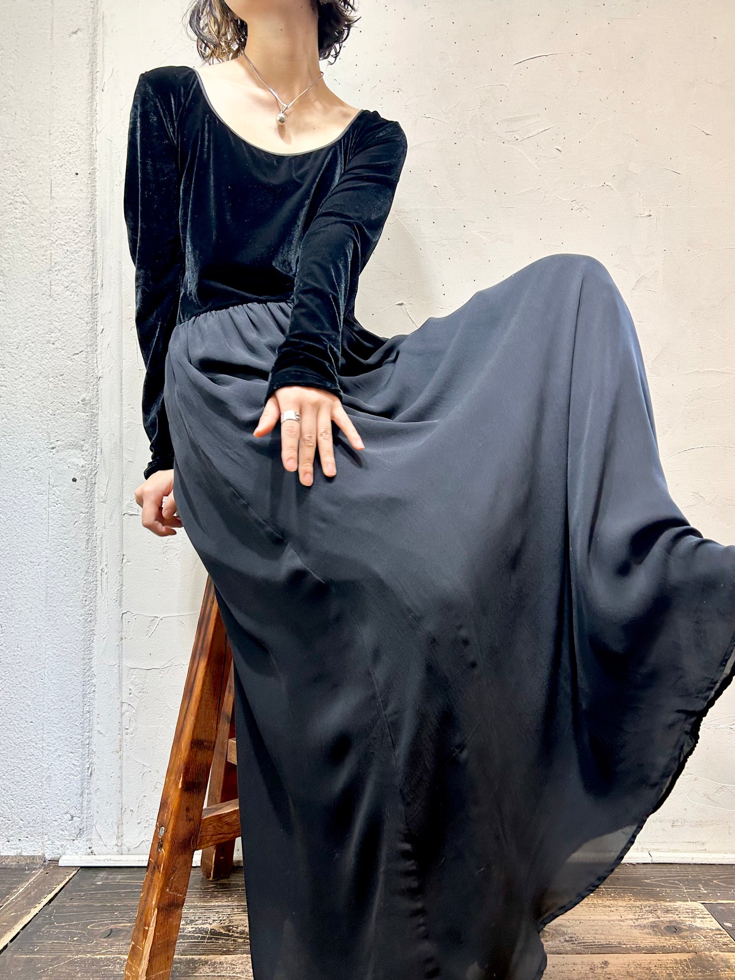 Vintage Dress 〜Laura Ashley〜 [L25707]