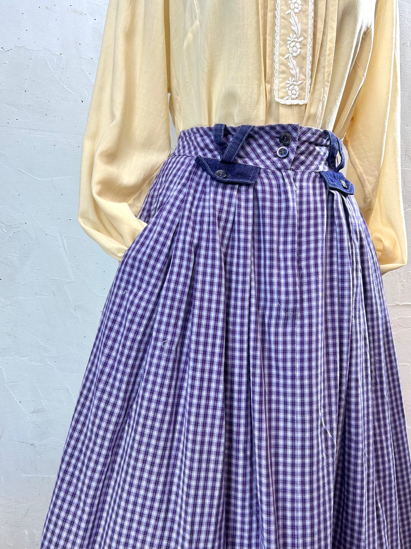 Vintage Tyrol Skirt MADE IN W.GERMANY [ A29388]