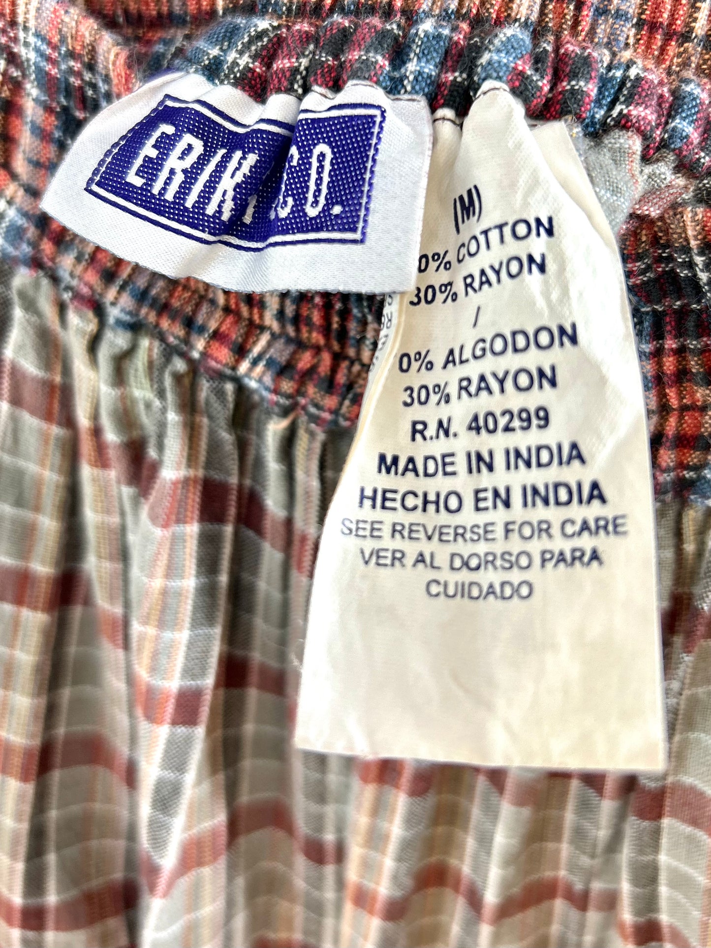 Vintage Tiered Skirt MADE lN INDIA [E30243]