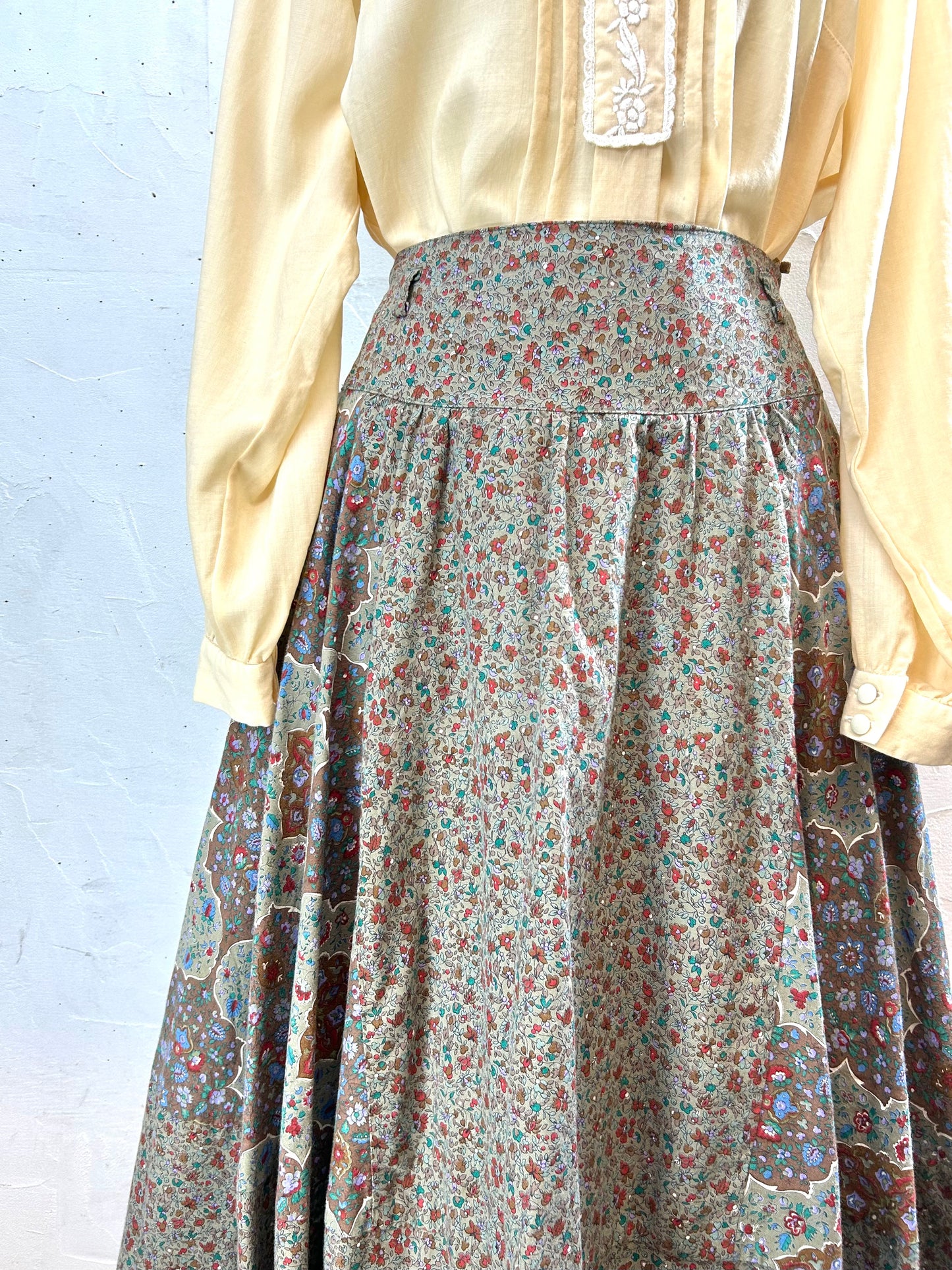 Vintage Tyrol Skirt  [ A29389]