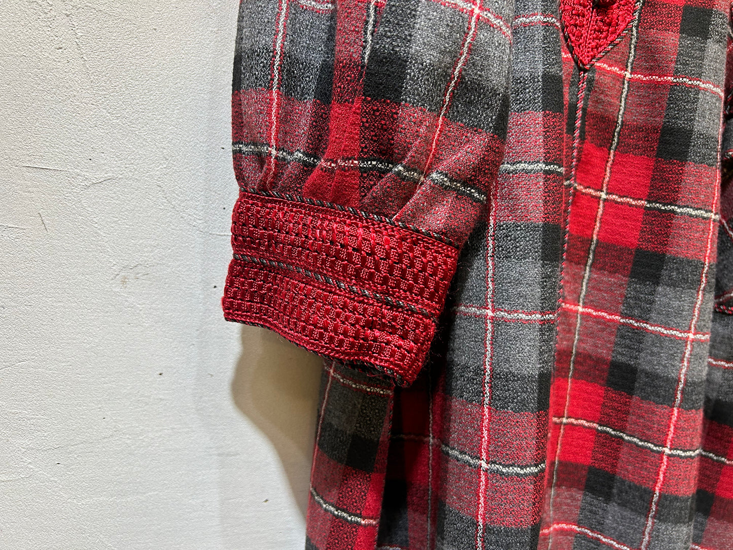 Special Vintage Plaid Dress [I25012]