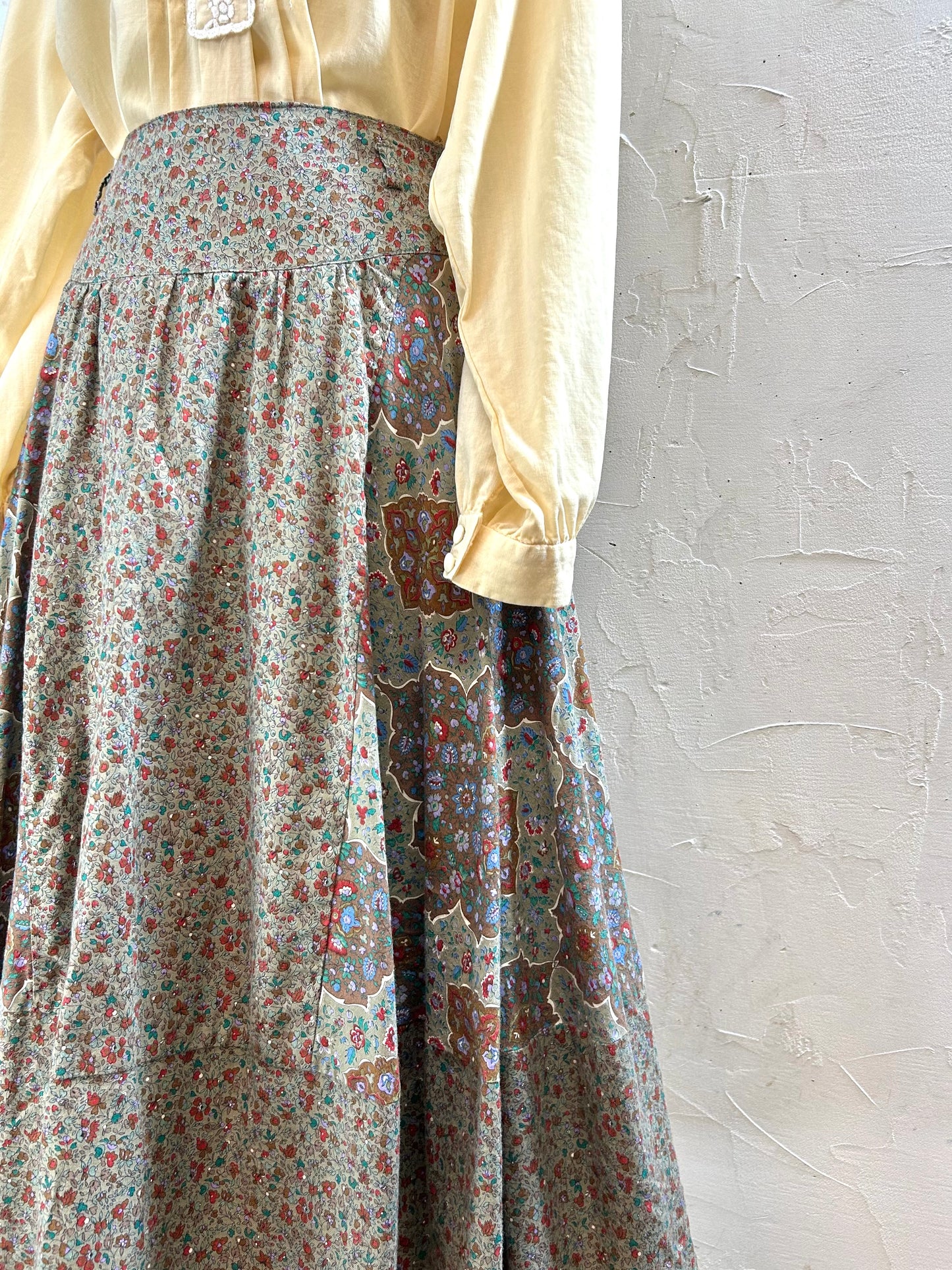 Vintage Tyrol Skirt  [ A29389]