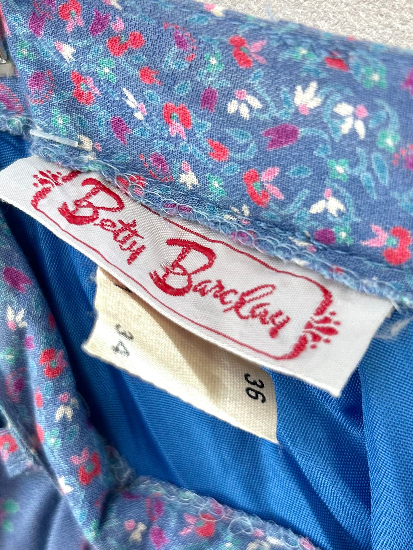 Vintage Tiered Skirt 〜Betty Barclay〜 [E30241]