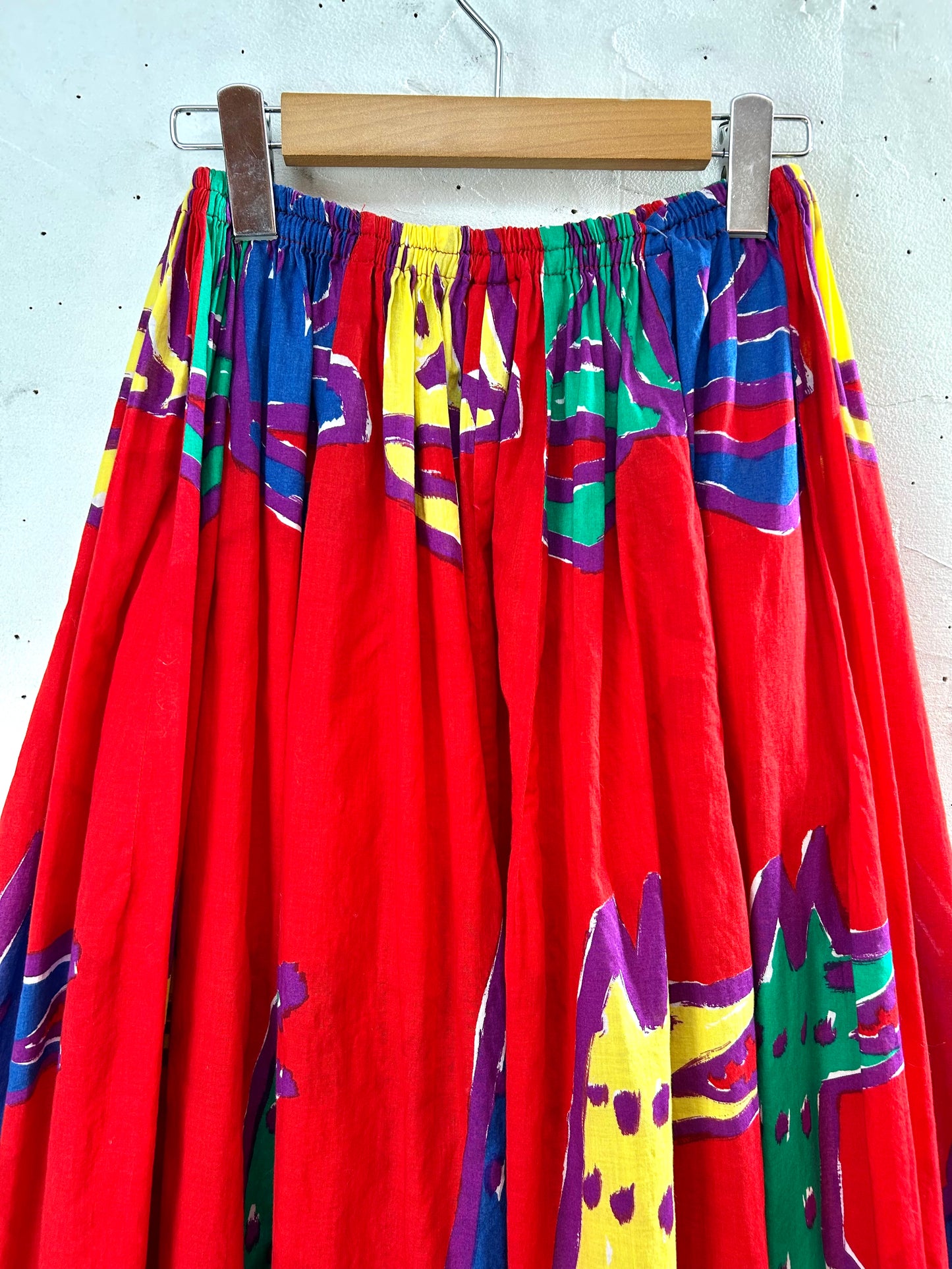 Vintage  Skirt MADE IN FRANCE [L29169]