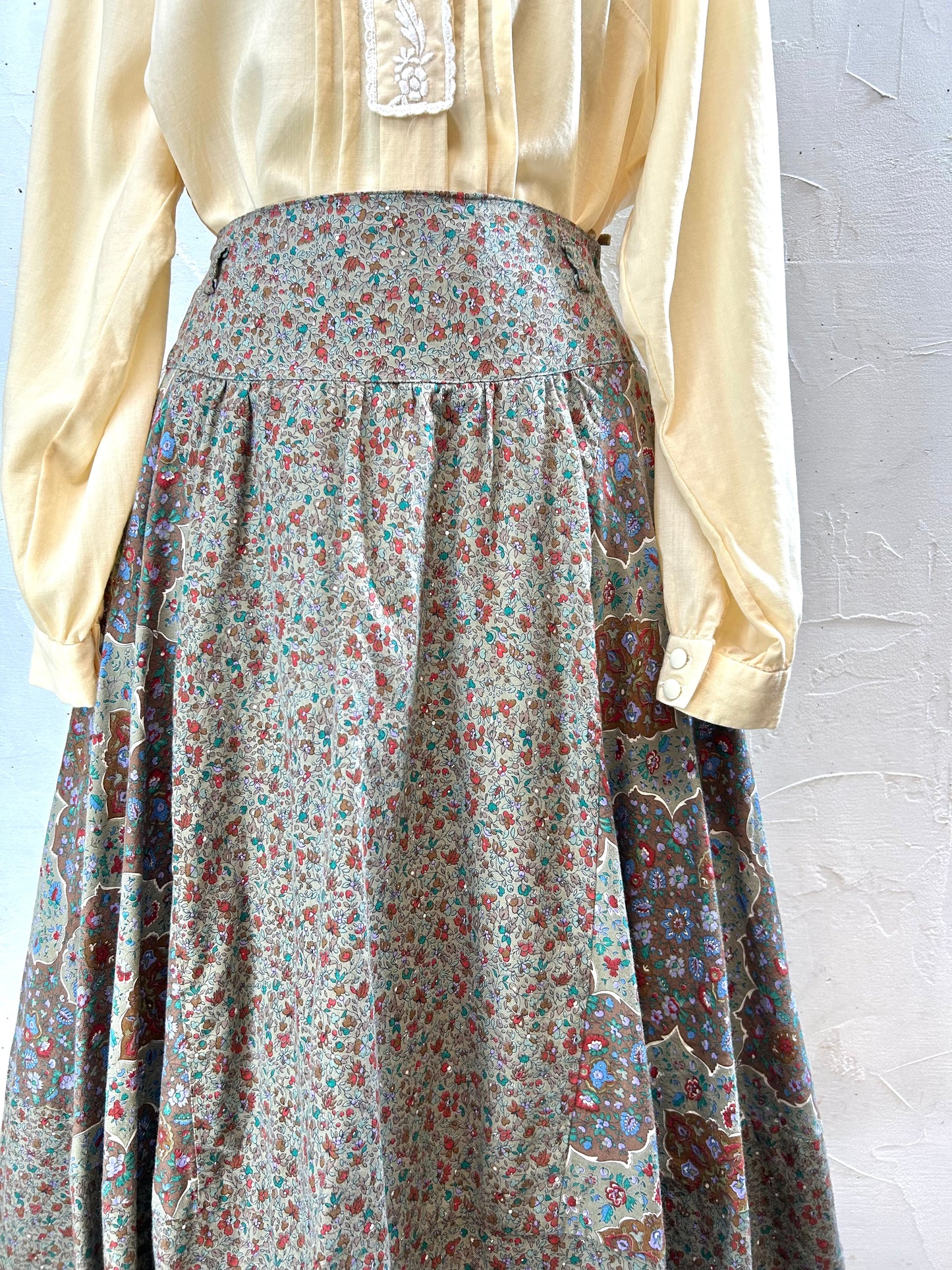 Vintage Tyrol Skirt  [ A29389]