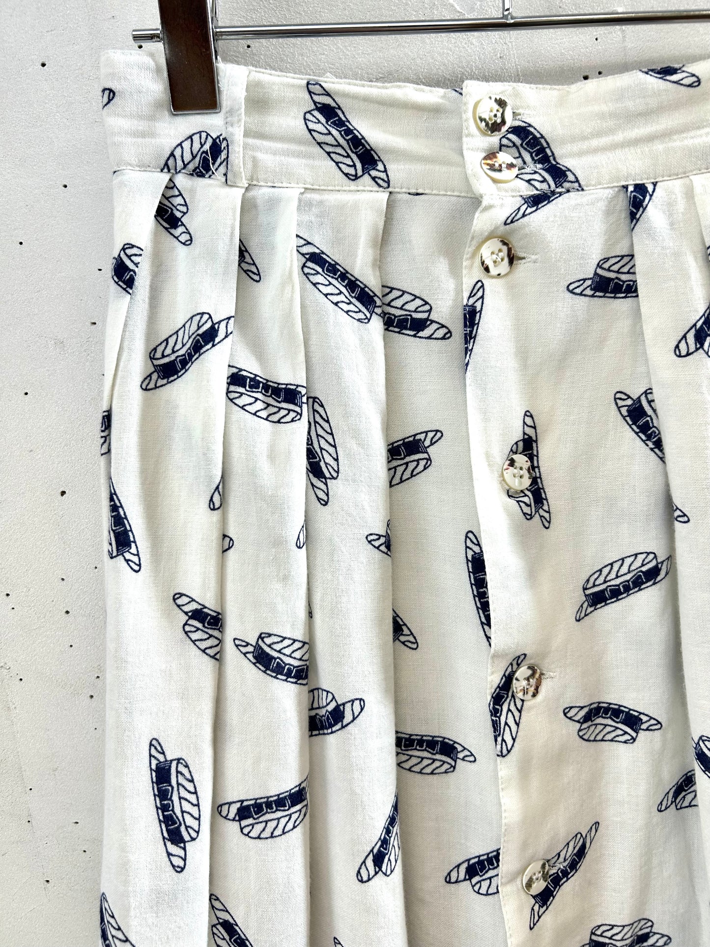 Vintage HAT Skirt MADE IN West-Germany[H28280]