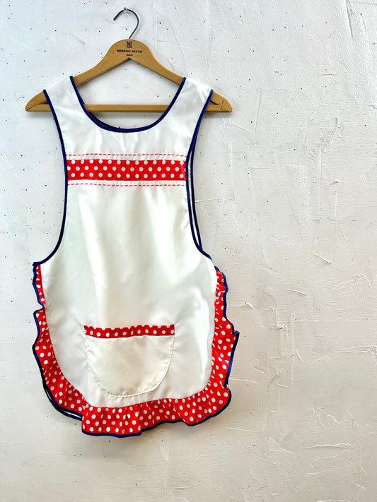 Vintage Dot Apron [H28086]