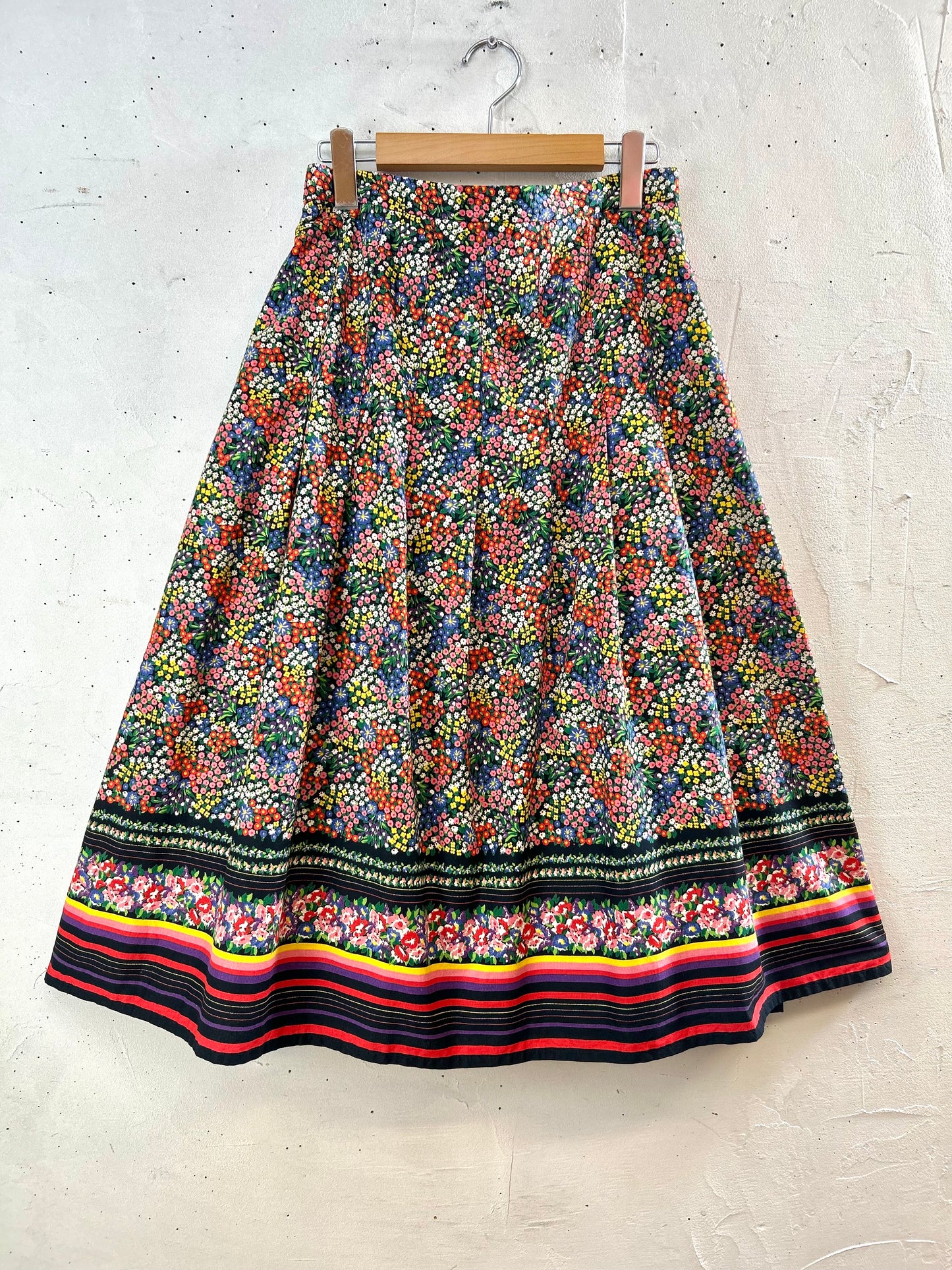 Vintage Pleats Skirt [E30240]
