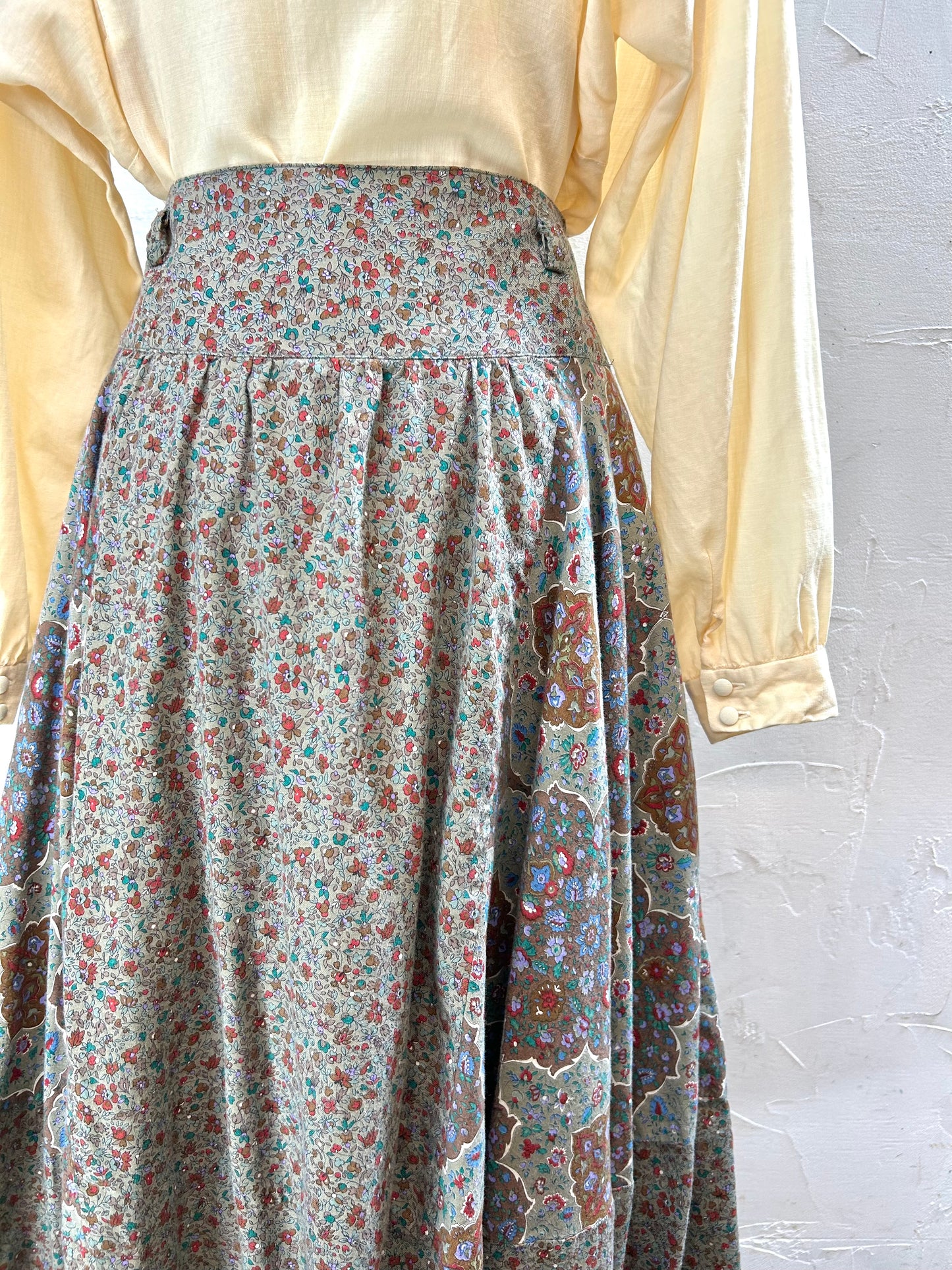 Vintage Tyrol Skirt  [ A29389]