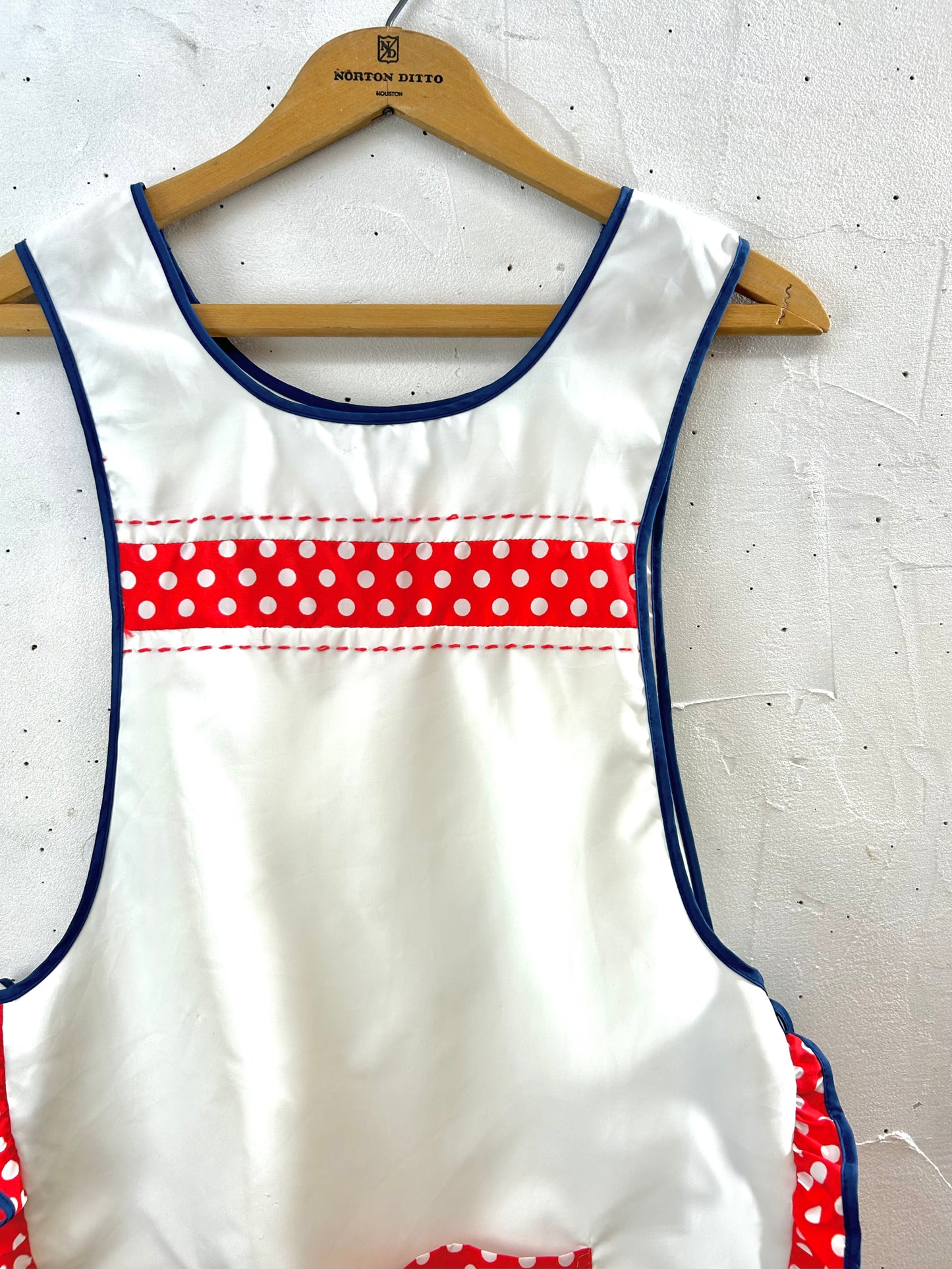 Vintage Dot Apron [H28086]