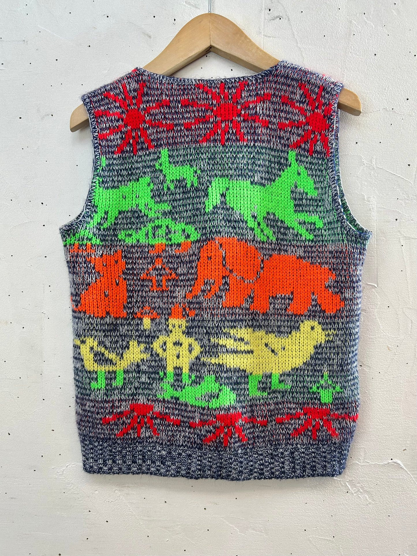 Vintage Knit Vest [L29719]