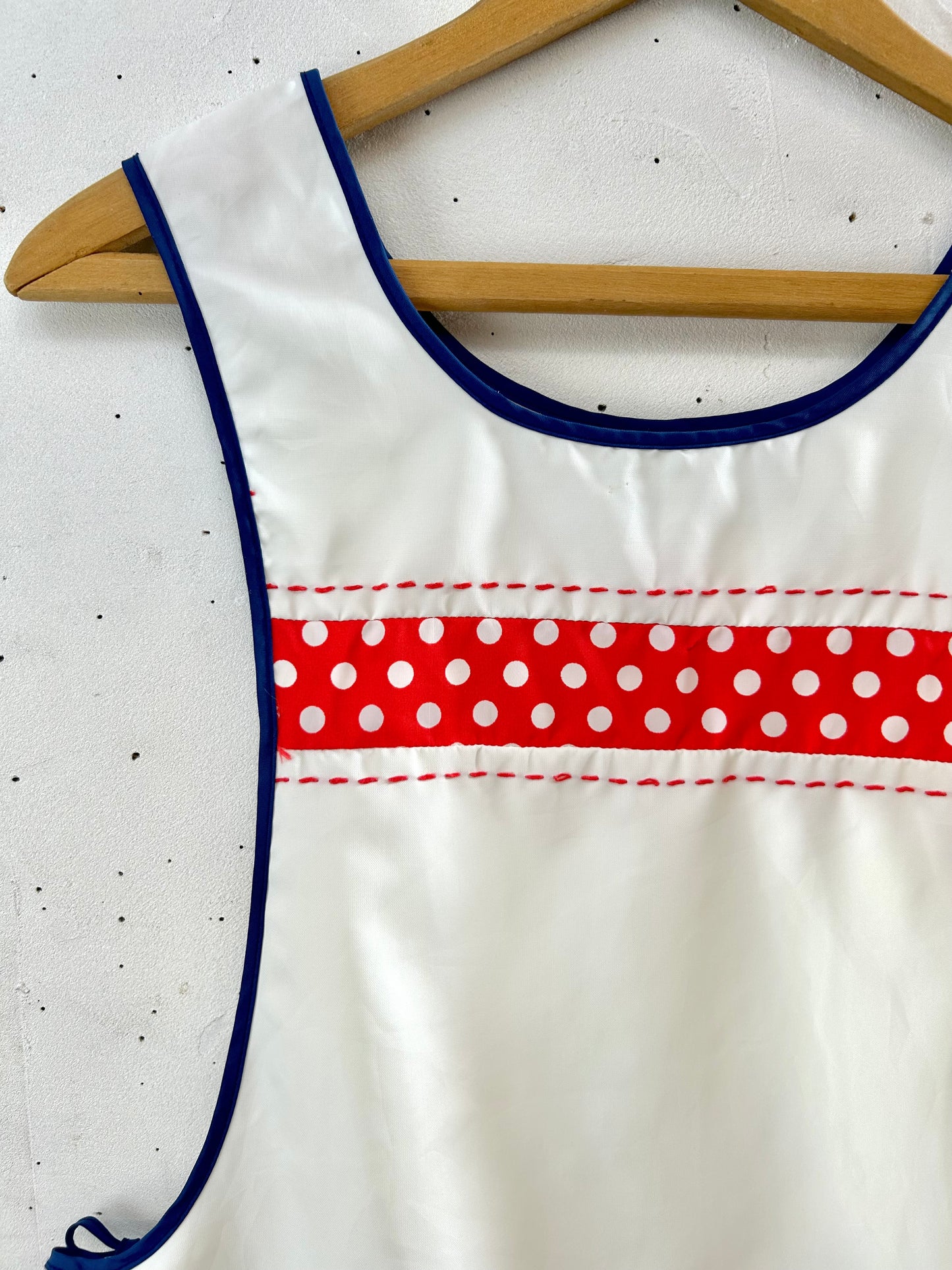 Vintage Dot Apron [H28086]