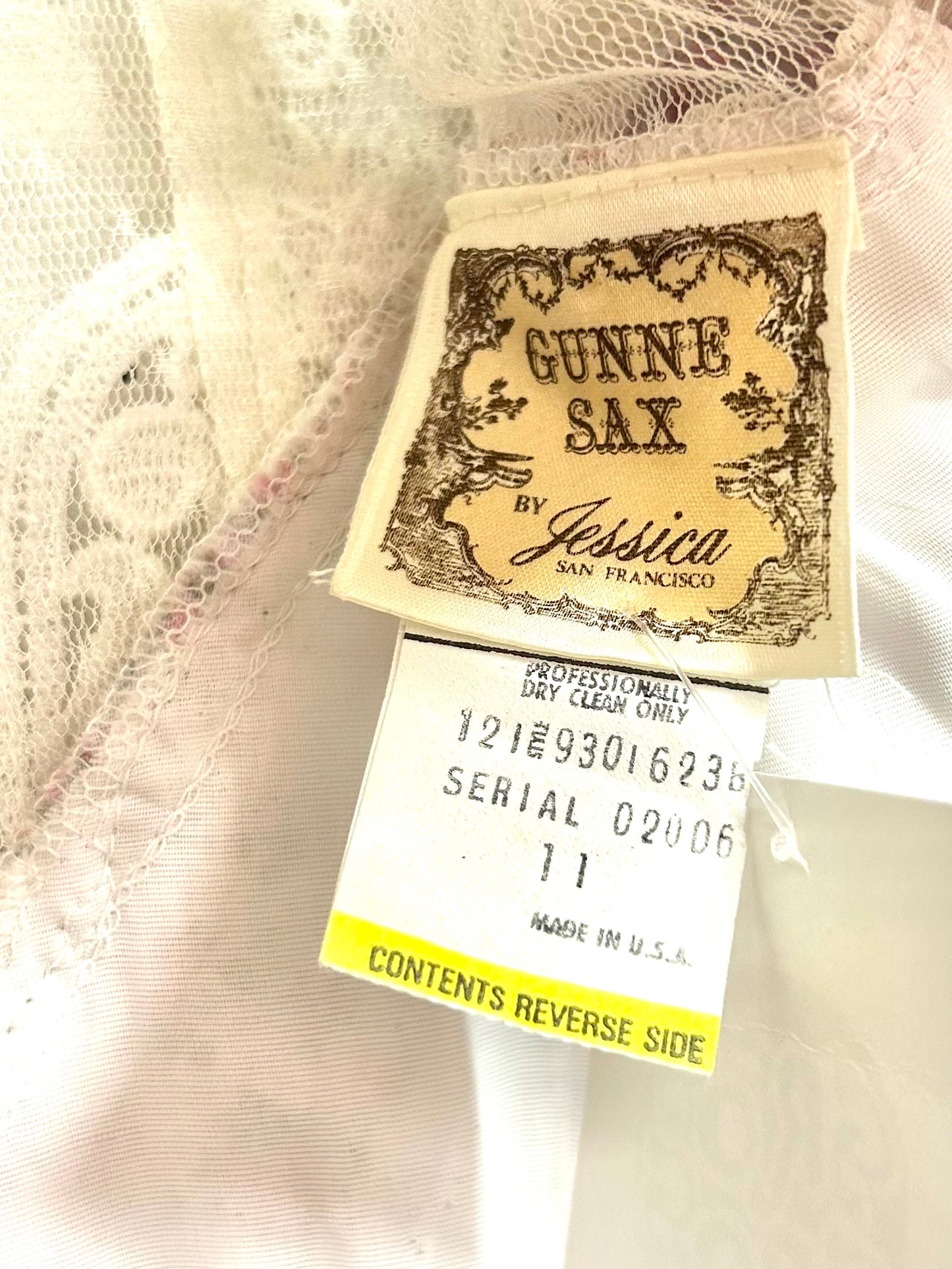 ’70s Vintage Dress〜GUNNE SAX 〜[D30027］