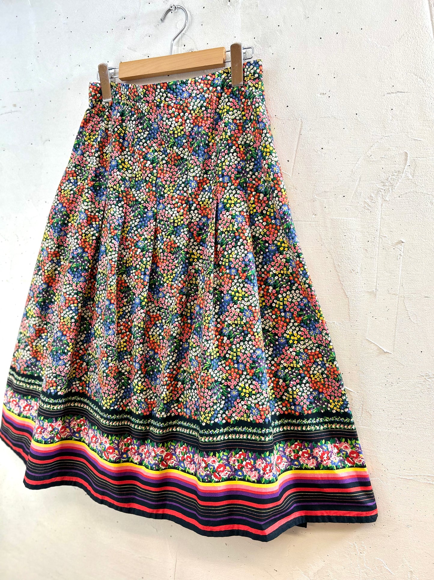 Vintage Pleats Skirt [E30240]