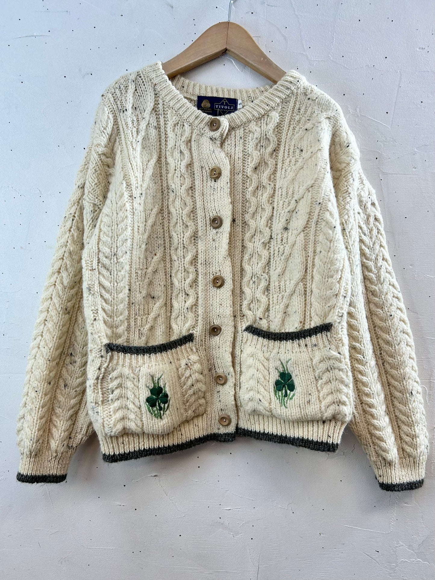 Vintage Aran Knit Cardigan [K28942]