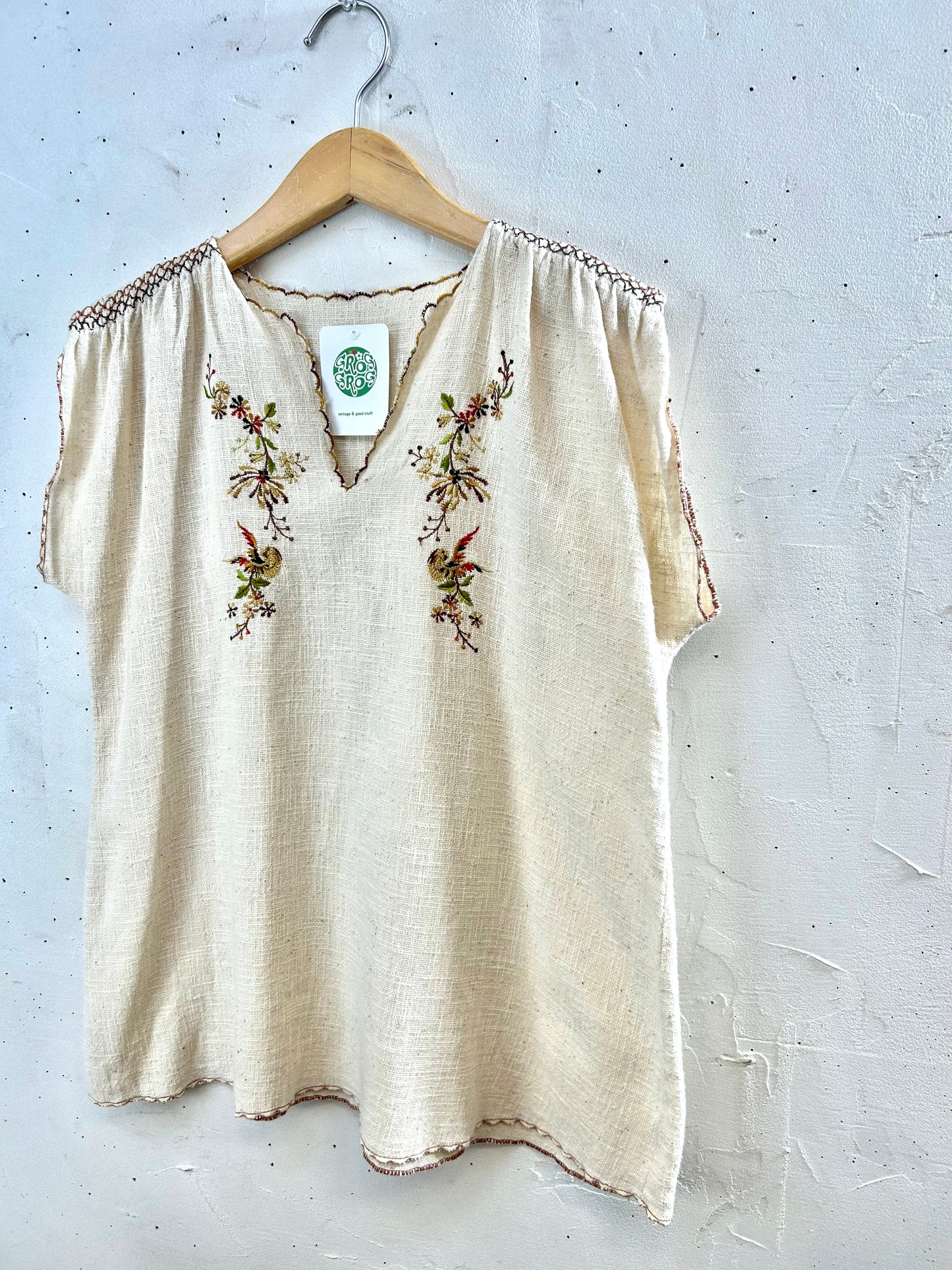 Vintage Embroidery Tunic [D30038]