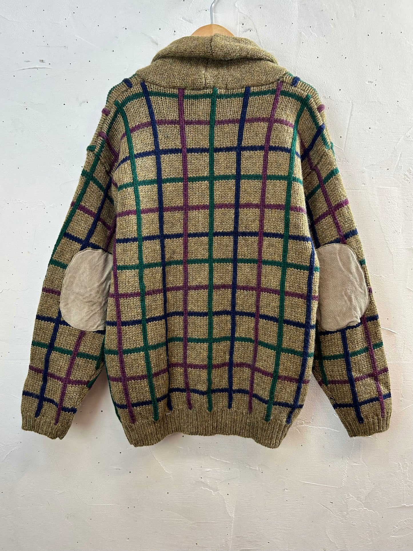 Vintage Wool Knit Cardigan [L29175]