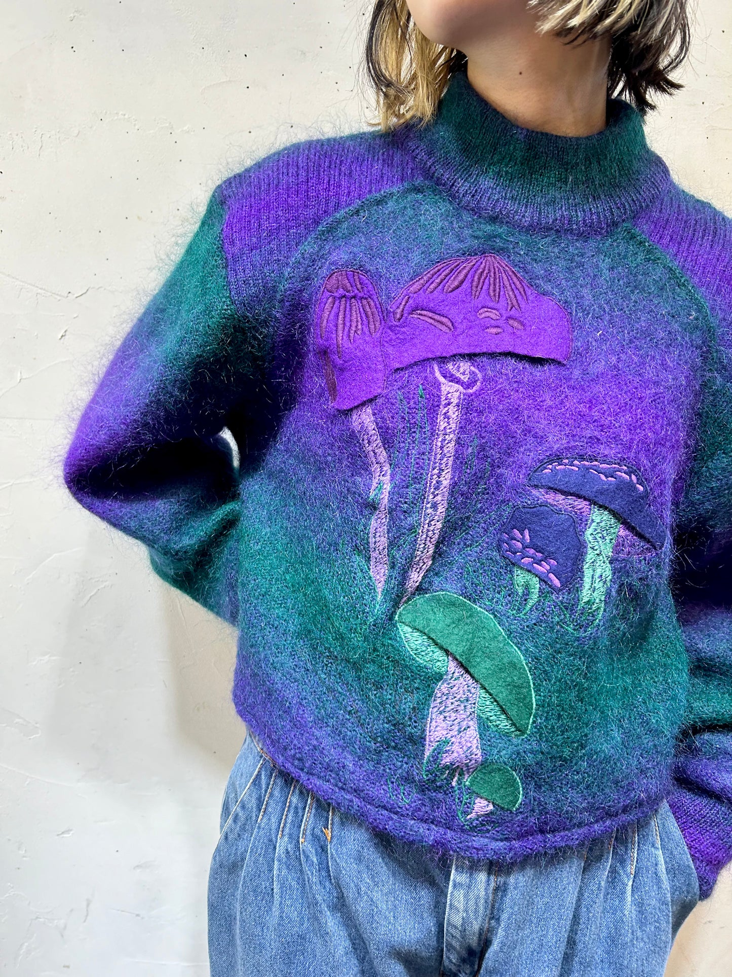 Vintage Knit Sweater MADE IN WEST GERMANY [A25894]