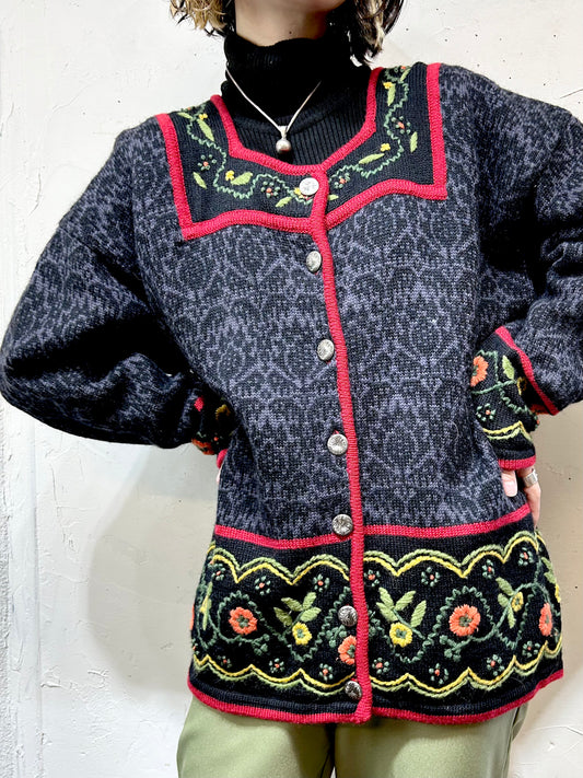 Vintage Knit Cardigan 〜VRIKKE SWEATERS〜 [L25704]