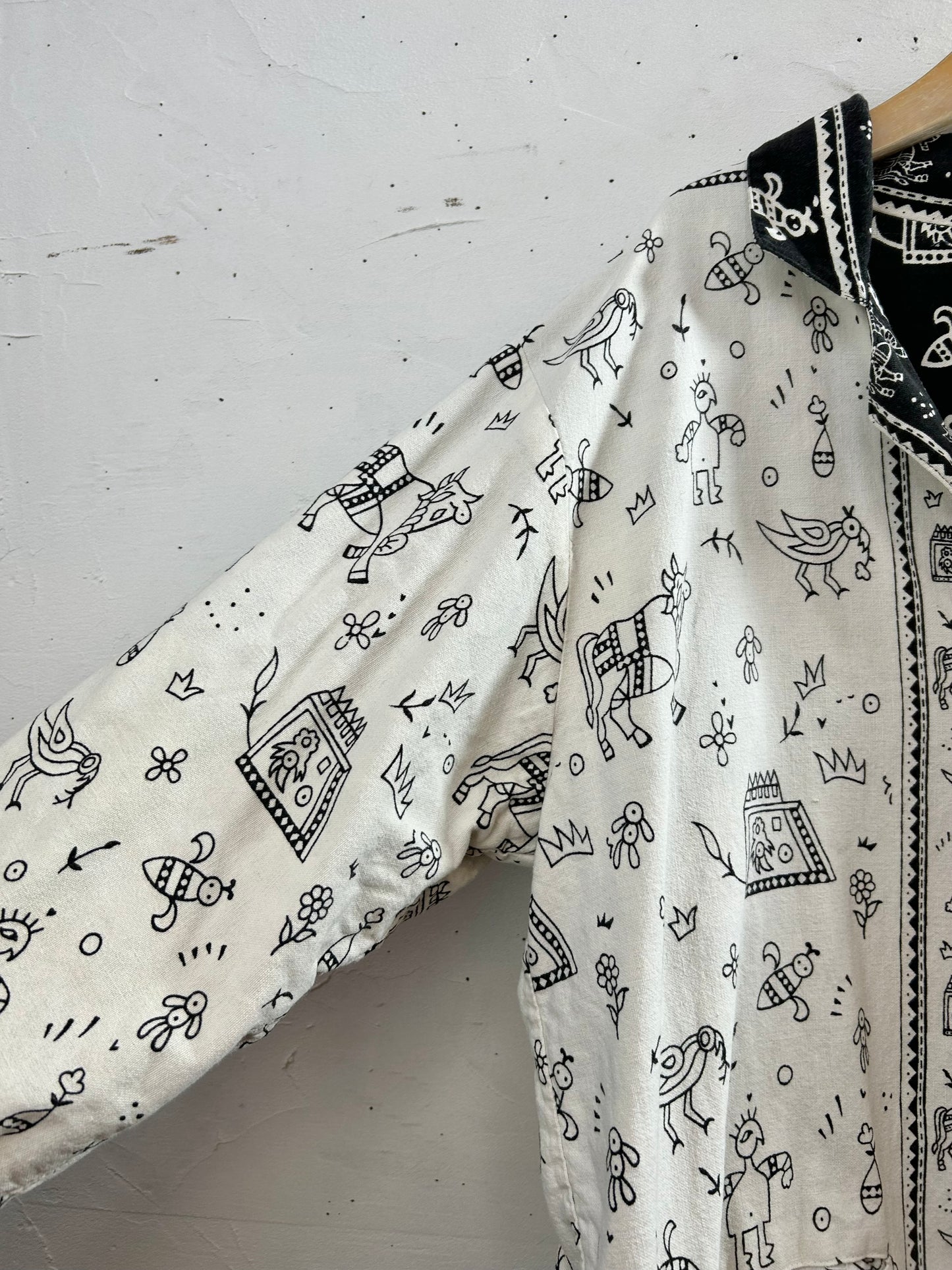 Vintage Reversible Cotton Jacket [L29178]