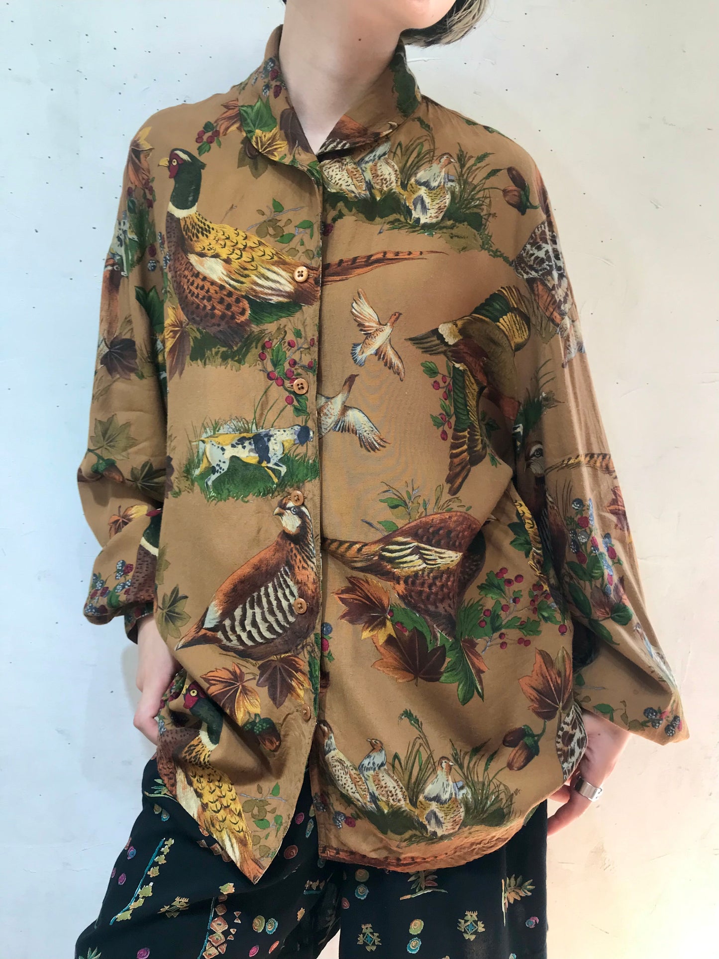 Vintage Viscose Shirt [H24773]