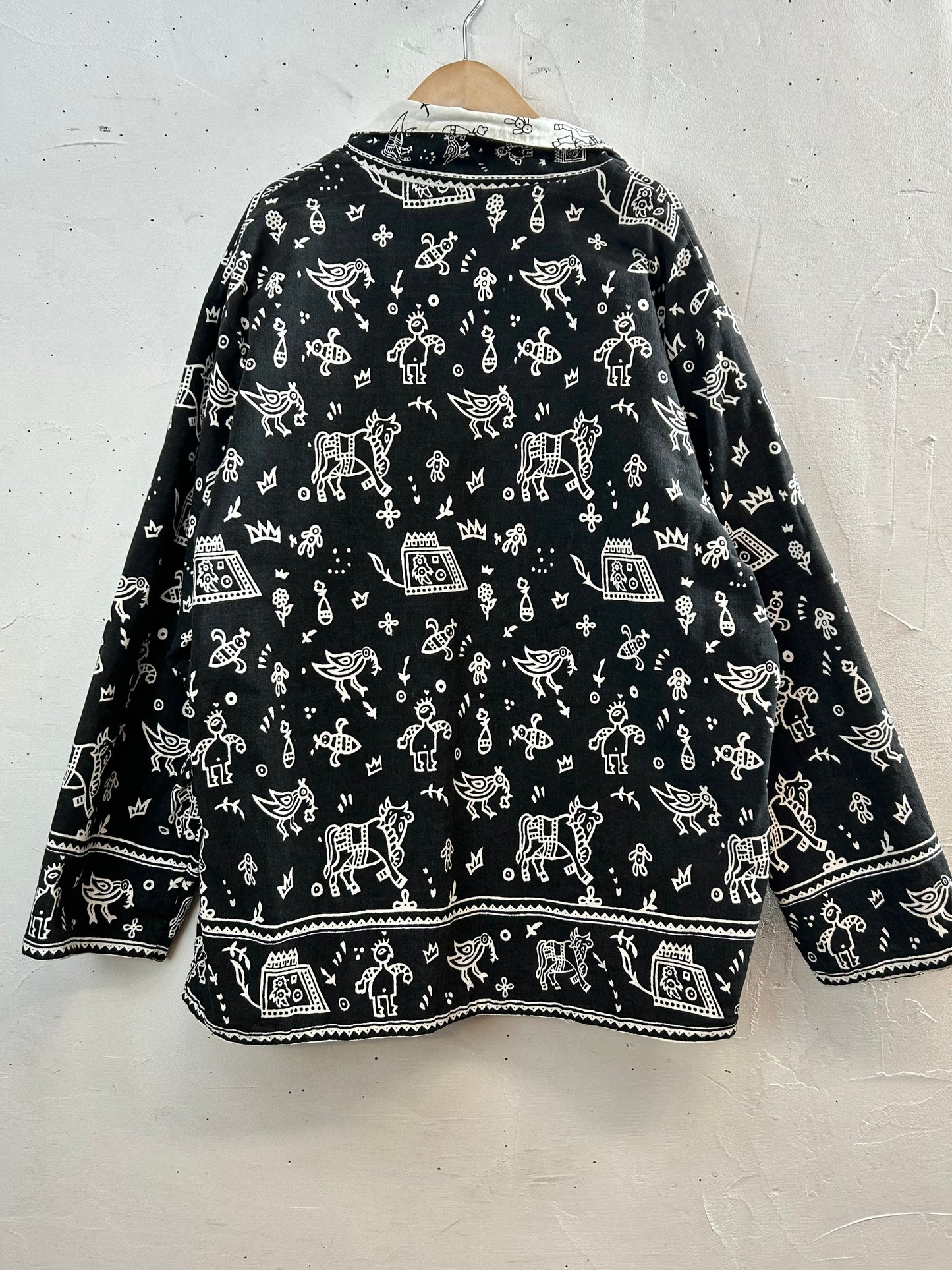 Vintage Reversible Cotton Jacket [L29178]