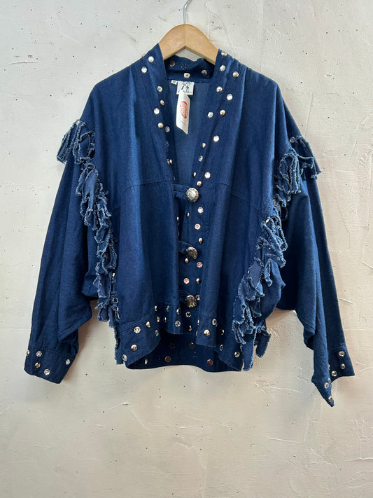 Vintage Denim Jacket 〜Alfredo's Wife〜 [L29177]