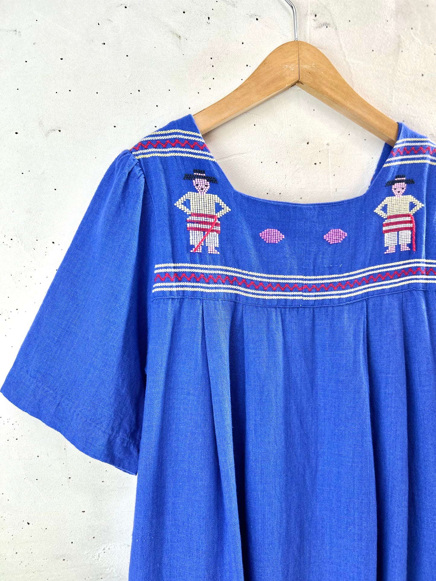 Vintage Guatemala Embroidery Dress[G30687]