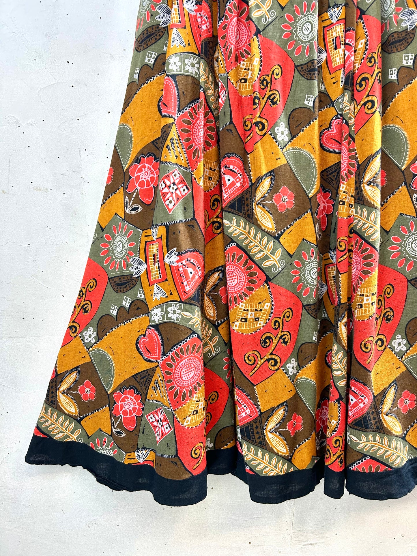 Vintage Tyrol Skirt  [ A29391]
