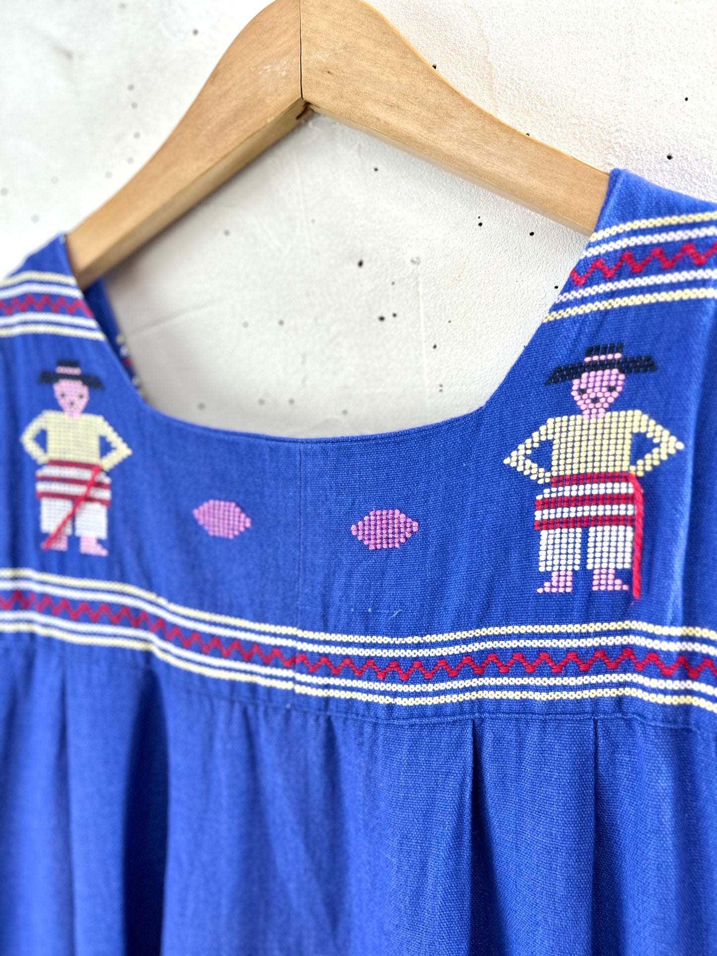 Vintage Guatemala Embroidery Dress[G30687]