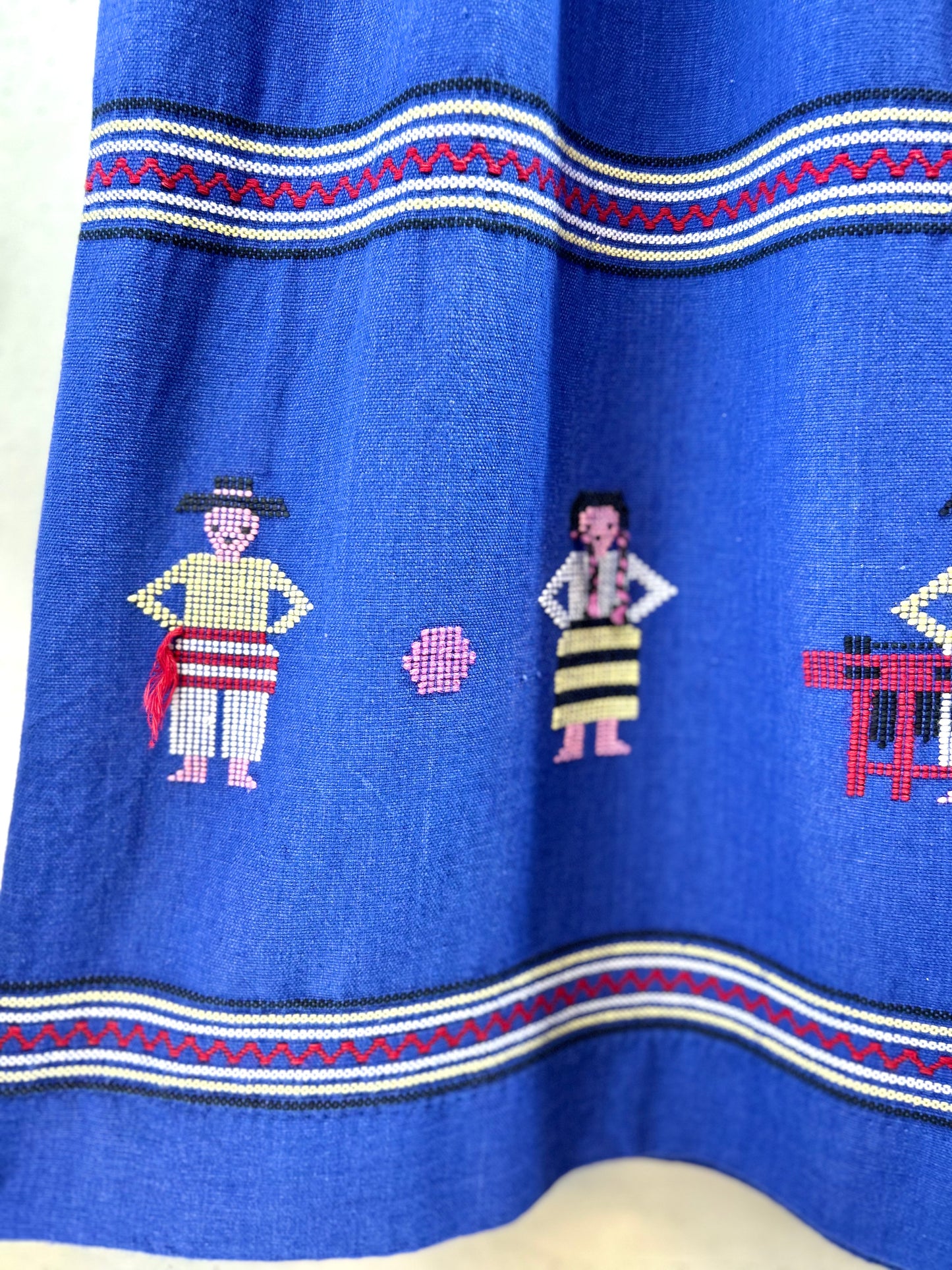 Vintage Guatemala Embroidery Dress[G30687]