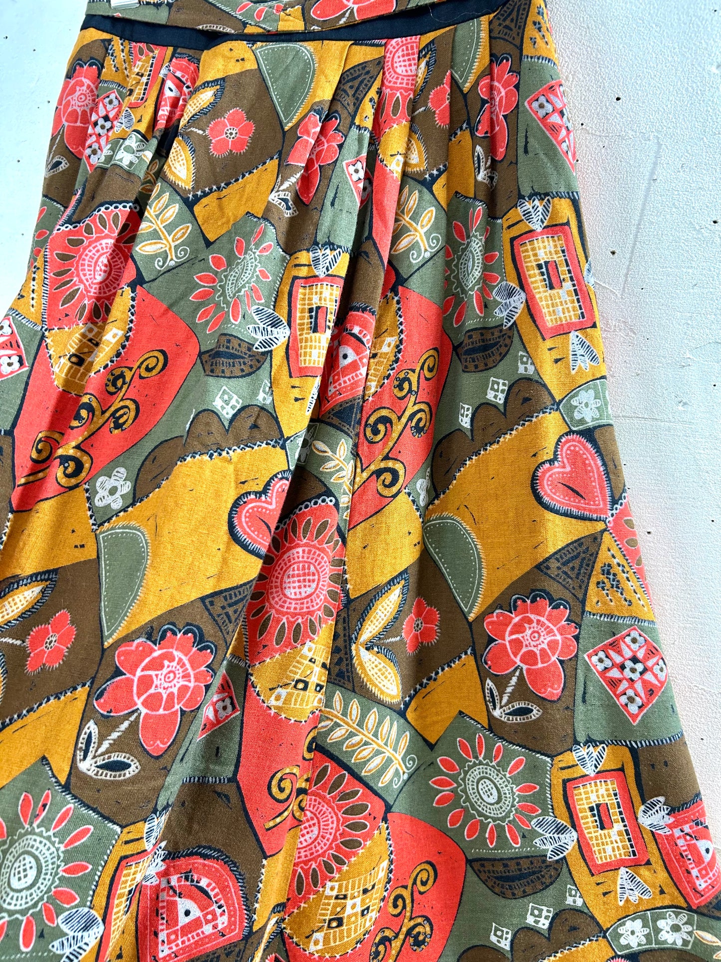 Vintage Tyrol Skirt  [ A29391]
