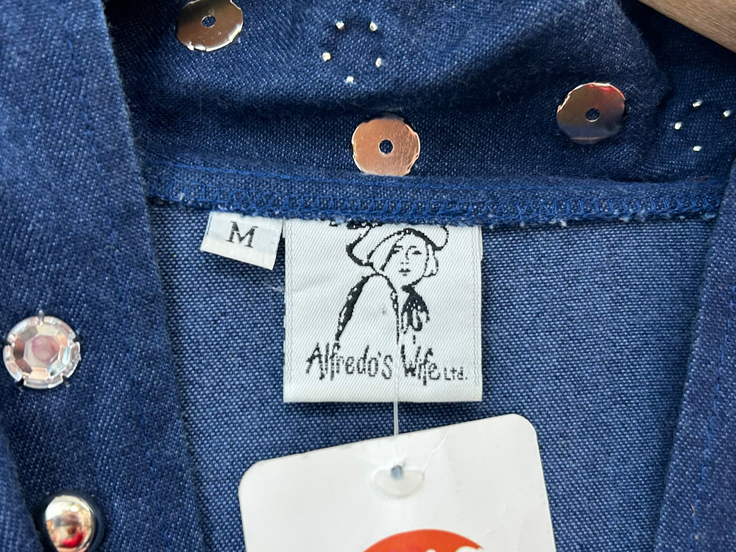 Vintage Denim Jacket 〜Alfredo's Wife〜 [L29177]