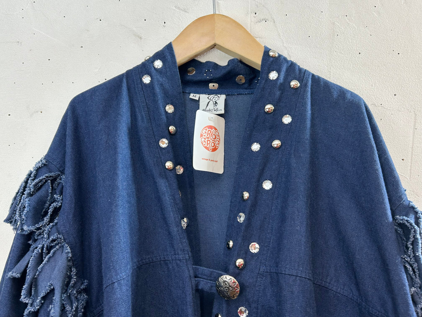 Vintage Denim Jacket 〜Alfredo's Wife〜 [L29177]